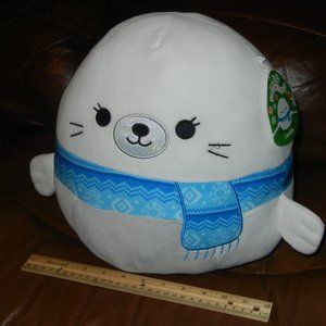 NWT Squishmallows Lucille the seal 12”